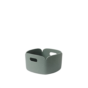 Muuto Restore Cestino 28x28 Verde Polvere