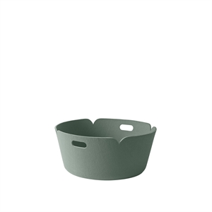 Muuto Restore Cestino Rotondo Verde