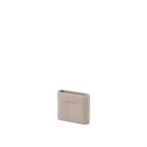 Vaso Muuto Ridge Beige H16,5 cm