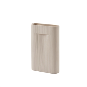 Vaso Muuto Ridge Beige H48,5 cm