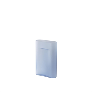 Vaso Muuto Ridge H35 Blu Chiaro/ Vetro Satinato