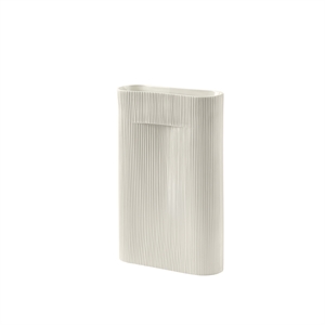 Vaso Muuto Ridge Bianco Sporco H48,5 cm