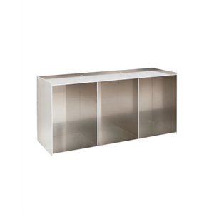 Frama Rivet Cabinet in Alluminio
