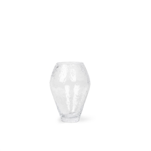 Vaso in Vetro Frantumato Piccolo Trasparente Della Collezione Ro