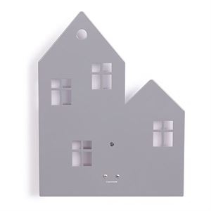 roommate Town House Silhouette Wall lamp Grey
