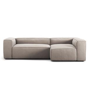 Divano A 3 Posti Decotique Grand, Divano A Destra, Color Sabbia/ Beige