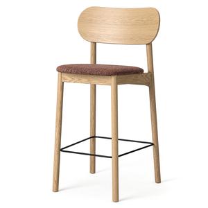 Sgabello da bar Decotique Elephant Rovere naturale/Ruggine Bouclé