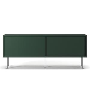 Mobile TV Decotique Vogue con gambe 136 Verde/ Nero