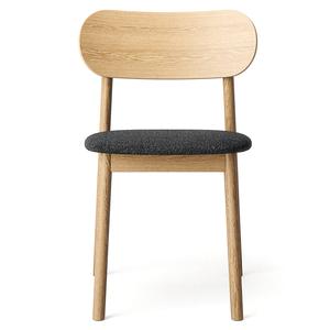 Sedia da Pranzo Decotique Elephant Rovere naturale/Antracite Bouclé