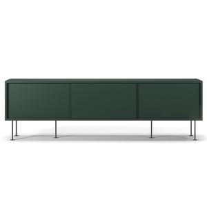 Mobile TV Decotique Vogue con Gambe 180 Verde/ Nero
