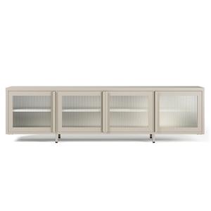 Mobile Porta TV da Grande Magazzino, 180 Cm, Grigio Ciottolo