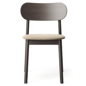 Sedia da Pranzo Decotique Elephant in Rovere Scuro/ Beige Beige