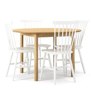 Set da Pranzo Department Wood in Rovere/ Bianco