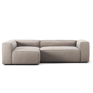 Divano A 3 Posti Decotique Grand, Divano A Sinistra, Color Sabbia/ Beige