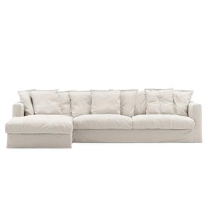 Divano a 3 posti Decotique Le Grand Air, divano a sinistra, bianco crema