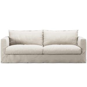 Divano a 3 posti Decotique Le Grand Air Nou bianco crema