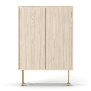 Mobiletto Decotique Vogue 64 Rovere Pigmentato Bianco/ Ottone