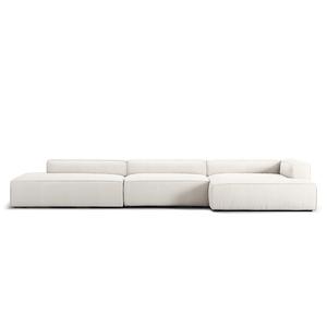 Divano Decotique Grand 5 Posti Aperto A Sinistra, Colore Vapore/ Bianco