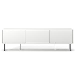Mobile TV Decotique Vogue con Gambe 180 Bianco/ Nero