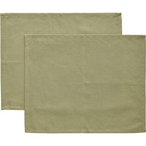 Decotique Sienna Tovaglietta 35x45 Set da 2 Verde