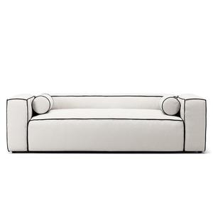 Divano A 2 Posti Decotique Grand Hue Vapore/ Bianco/Grigio Grafite