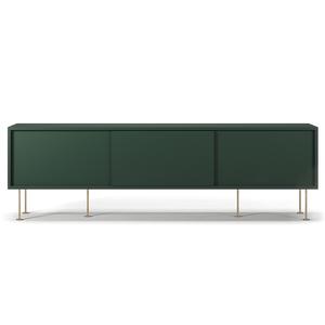 Mobile TV Decotique Vogue con Gambe 180 Verde/ Ottone