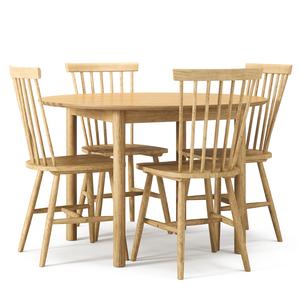 Dipartimento Legno Tavolo da Pranzo Set Rovere