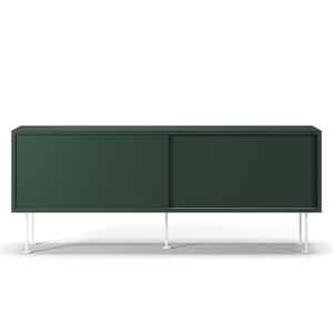 Mobile TV Decotique Vogue con gambe 136 Verde/ Bianco