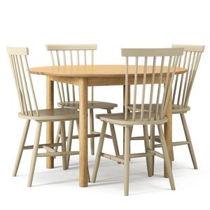 Set da Pranzo Department Wood in Rovere/greige