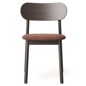 Sedia da Pranzo Decotique Elephant Rovere scuro/Ruggine Bouclé