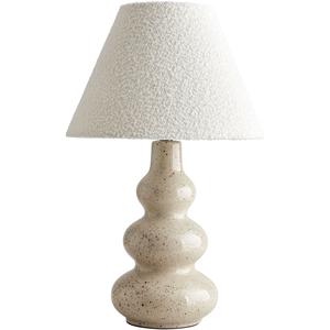 Lampada da Tavolo Decotique Pebble Naturale/ Bianco