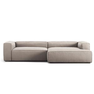Divano A 3 Posti Decotique Grand Chaise Longue Destra Sabbia/ Beige