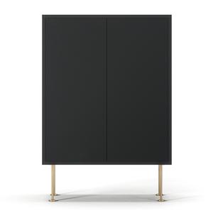 Mobiletto Decotique Vogue 64 Grigio Antracite/ Ottone
