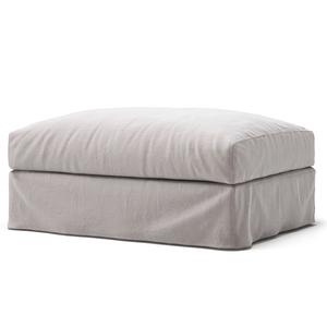 Pouf Le Grand Air Decotique Grigio Nebbia