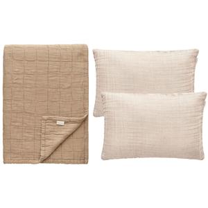 Set Cuscino e Coperta Decotique Classic Beige