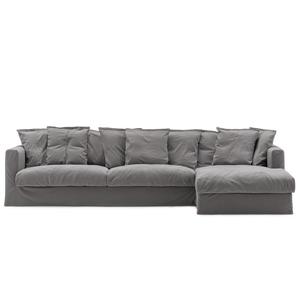 Divano Decotique Le Grand Air a 3 posti destro Grigio