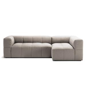 Divano a 3 posti Mure Decotique con divano a destra, color sabbia/ Beige