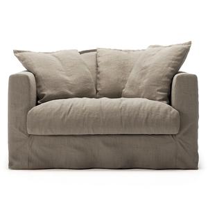 Poltrona A Due Posti Le Grand Air Decotique Savage Linen