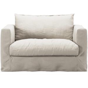 Poltrona a due posti Le Grand Air Nou Decotique Bianco Crema