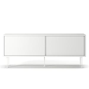 Mobile TV Decotique Vogue con gambe 136 Bianco