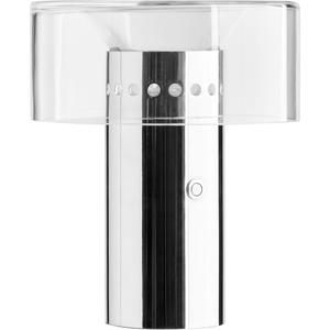 Lampada Portatile Decotique Halo Trasparente/ Cromo