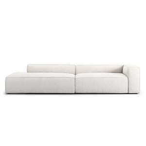 Divano A 3 Posti Decotique Grand Open End Sinistro Vapore/ Bianco