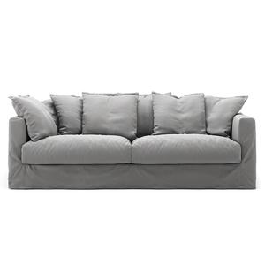 Divano 3 posti Le Grand Air Decotique Grigio Chiaro
