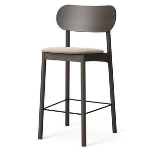 Sgabello da Bar Decotique Elephant in Rovere Scuro/ Beige Brezza