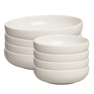 Decotique BON Bowls Starter Set Set di 8 Ciotole Avorio