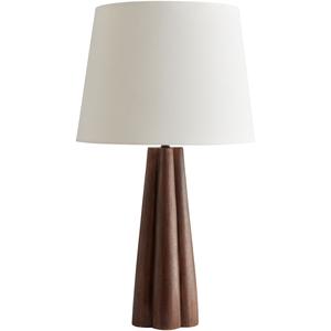 Lampada da Tavolo Decotique Fiber in Rovere Scuro
