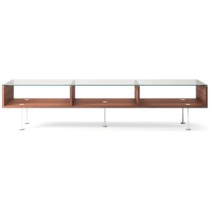 Tavolino da caffè Decotique Vogue 45x165 Noce/Bianco