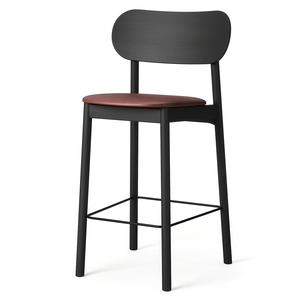 Sgabello da Bar Decotique Elephant in Pelle Nero/marrone