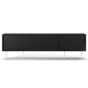 Mobile TV Decotique Vogue con Gambe 180 Antracite/ Bianco