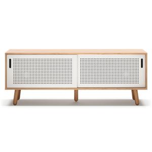 Department Ray Mobile TV 150 cm Rovere/ Bianco